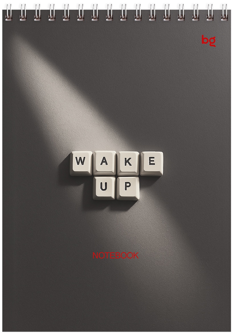 Блокнот А5 60л. на гребне BG 