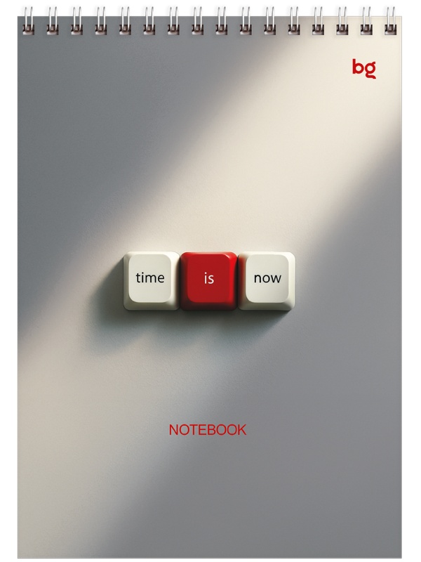 Блокнот А5 60л. на гребне BG 