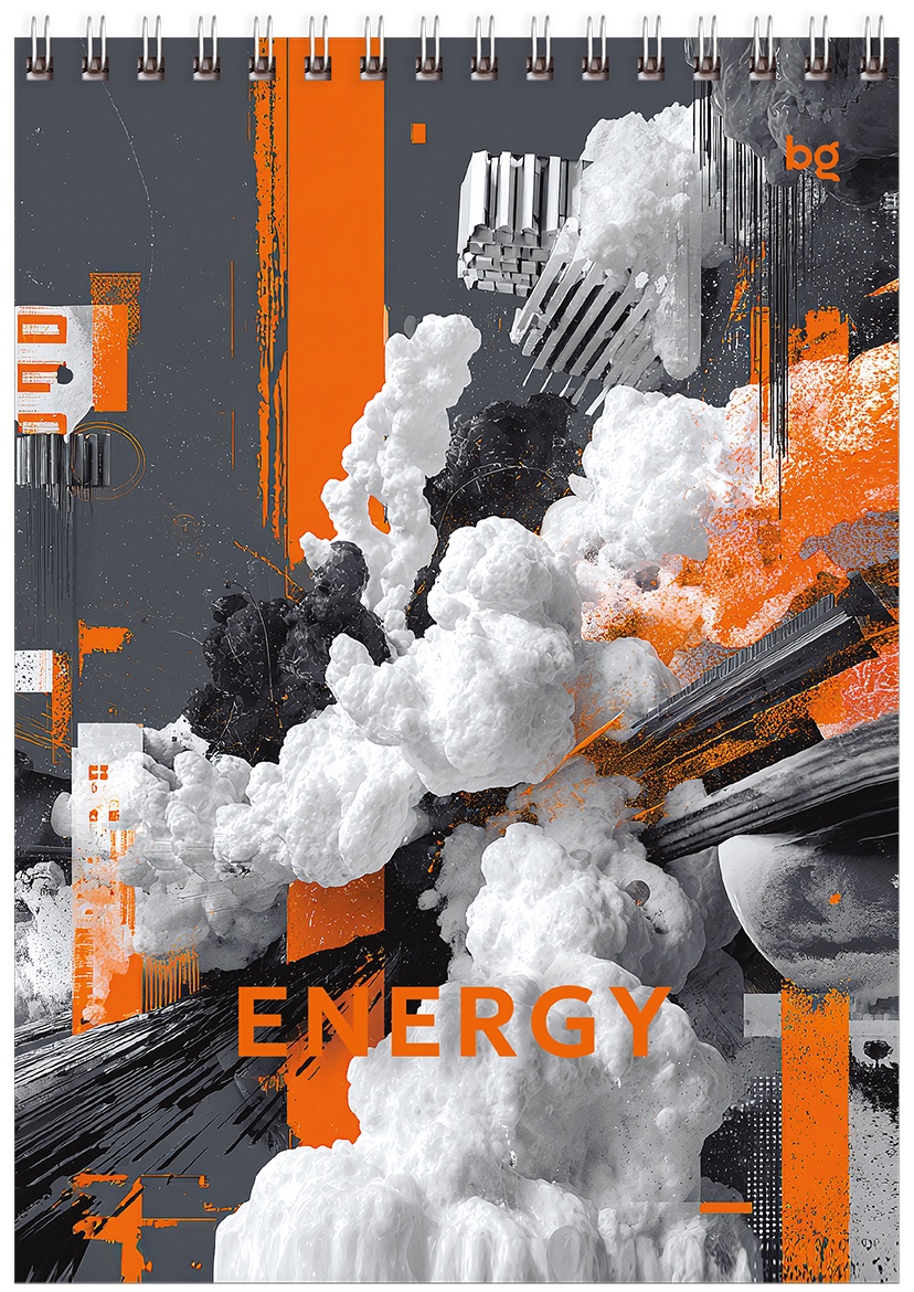 Блокнот А5 80л. на гребне BG 