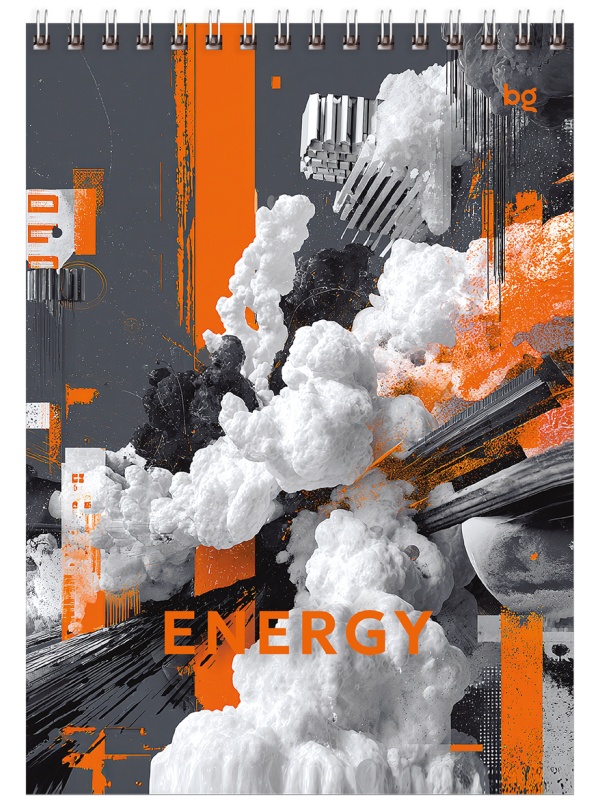 Блокнот А5 80л. на гребне BG 