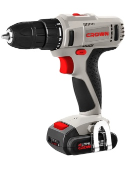 Дрель-шуруповерт аккумуляторная CROWN CT21052LH-1.5 BMC