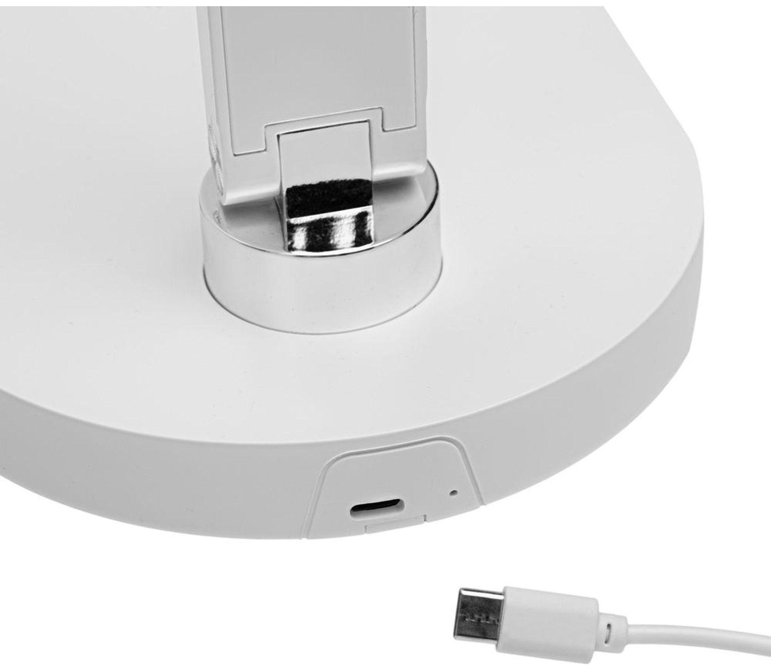 Светильник Ultraflash UF-802 C01 белый (Led настольный, 12Вт, 3ур. ярк CCT)