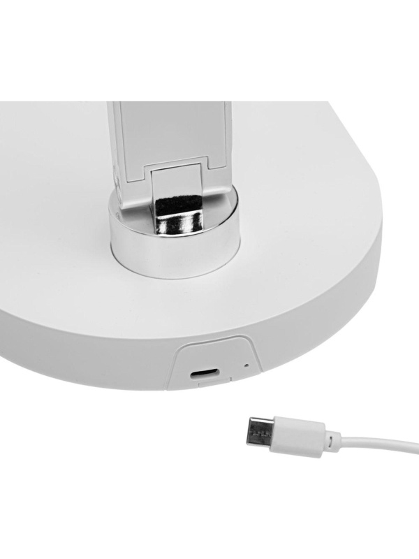 Светильник Ultraflash UF-802 C01 белый (Led настольный, 12Вт, 3ур. ярк CCT)