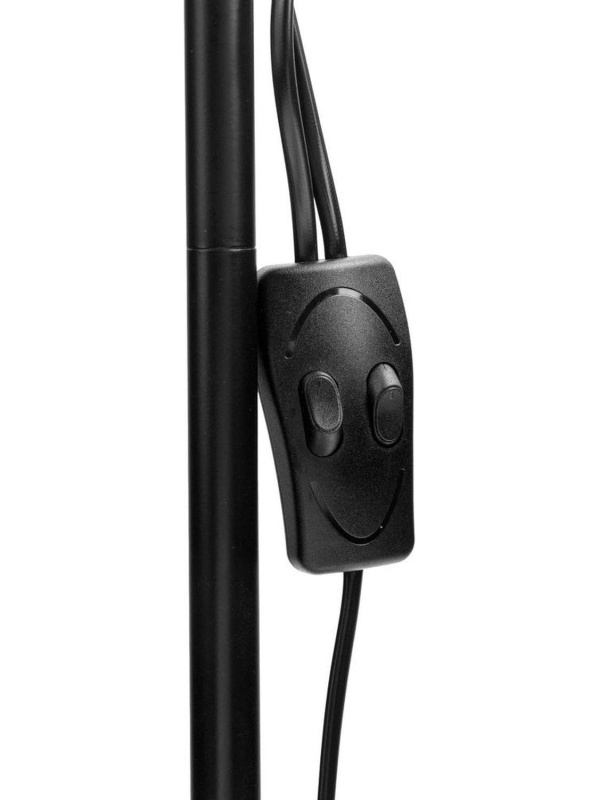 Светильник Ultraflash UF-404 C02 черн  (напольн, торшер, цоколь Е27)