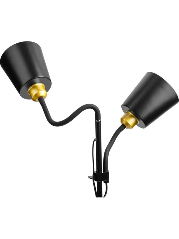 Светильник Ultraflash UF-404 C02 черн  (напольн, торшер, цоколь Е27)