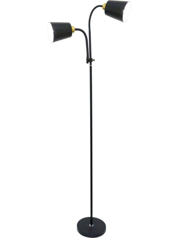 Светильник Ultraflash UF-404 C02 черн  (напольн, торшер, цоколь Е27)