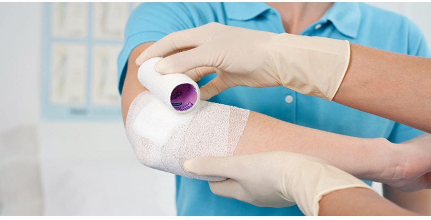 Бинт самофикс эласт 20м х 8см, белый, PEHA-HAFT