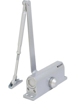 Доводчик дверной БУЛАТ ULTIMATE ДД-120 A-S (60-140 кг) серебро,морозост(10)