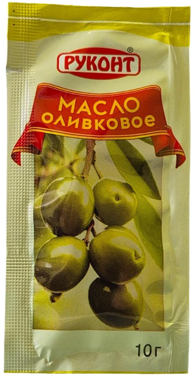 Масло оливковое рафинированное с добав масел оливков нерафинир 10гx250шт/уп