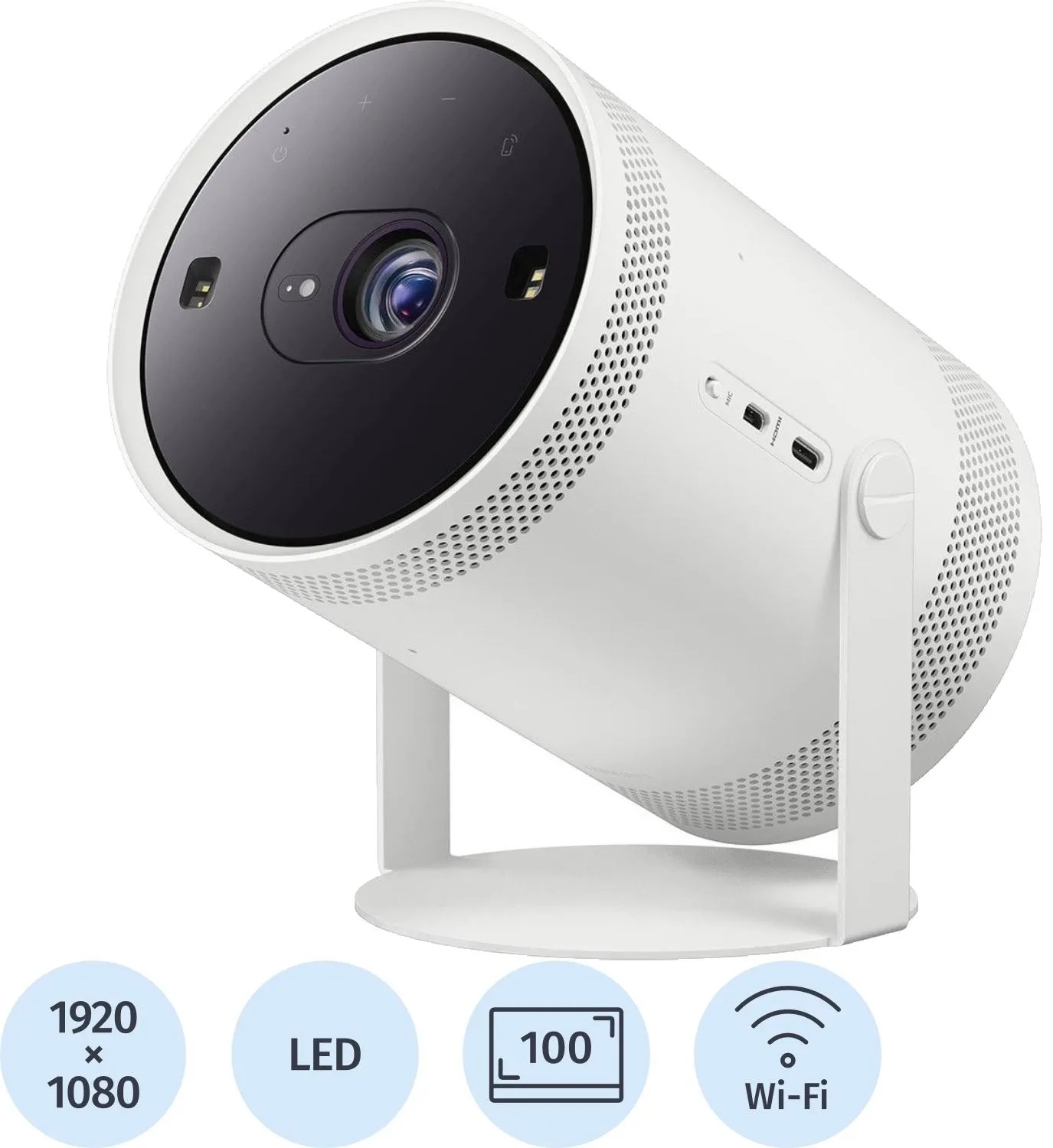 Проектор Samsung The Freestyle 2nd Gen LFF3C, белый SP-LFF3CLAXXRU