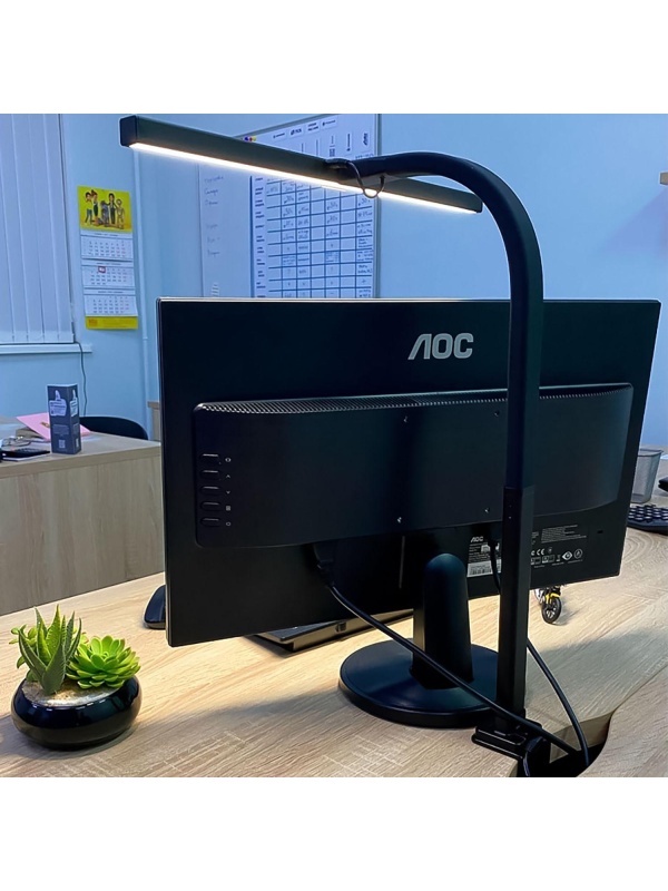 Светильник Трансвит Гефест, Д/LED/10Вт/220В/3000-6500К/регулир./струбцина