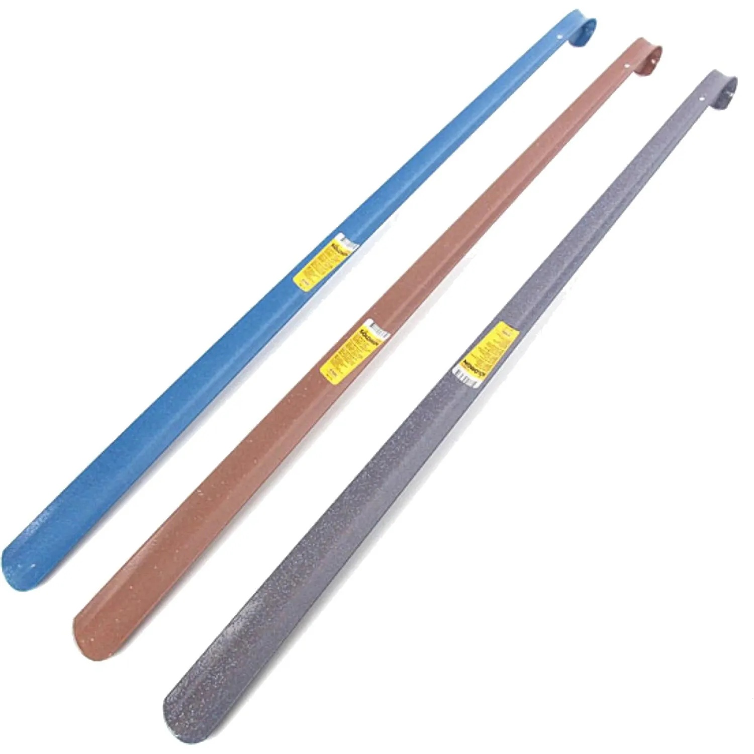 Ложка для обуви металлическая Solomon - Люкс, цвет микс, 75см 975-666