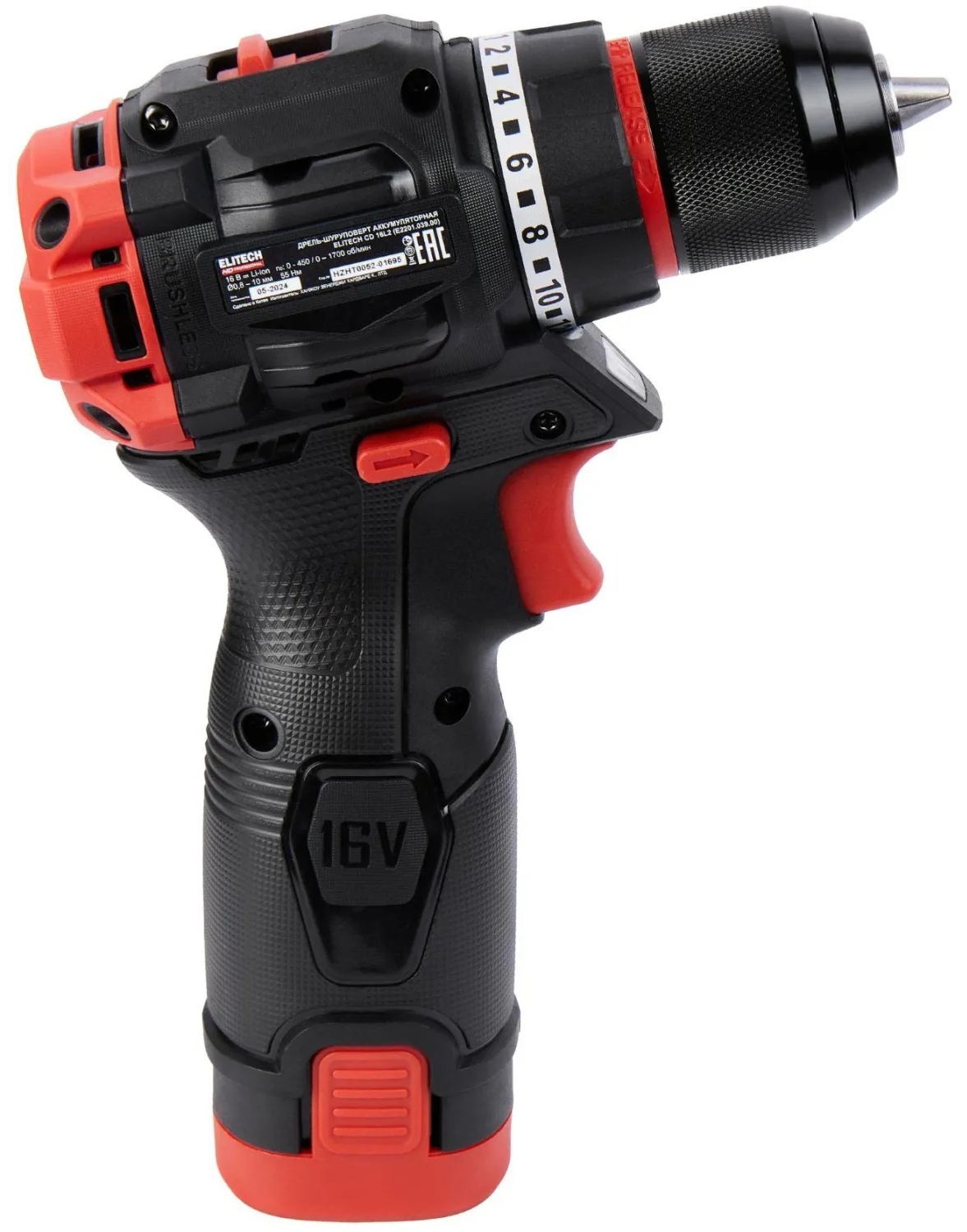 Дрель-шуруповерт ELITECH HD CD 16L2 (E2201.039.01)