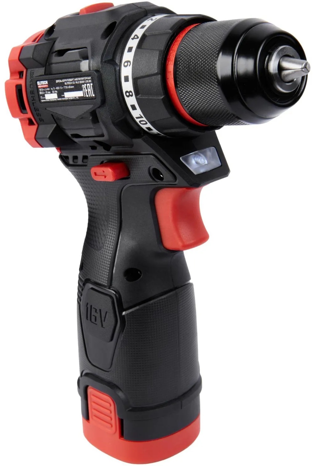 Дрель-шуруповерт ELITECH HD CD 16L2 (E2201.039.01)