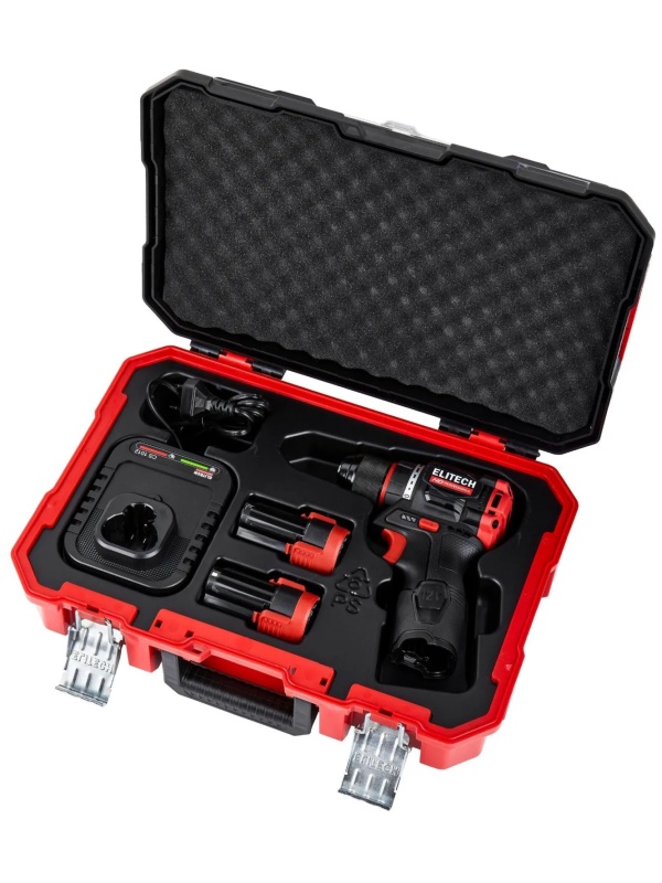 Дрель-шуруповерт ELITECH HD CD 12L2 (E2201.038.01)