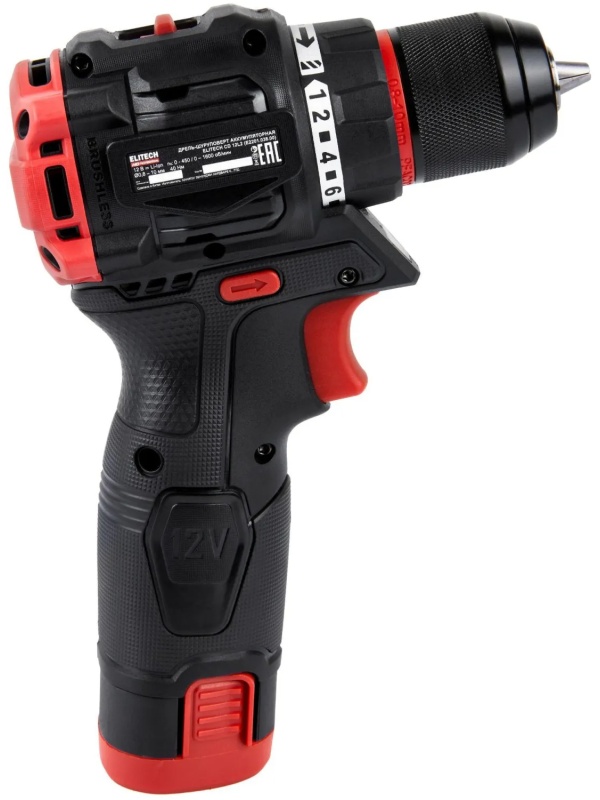 Дрель-шуруповерт ELITECH HD CD 12L2 (E2201.038.01)