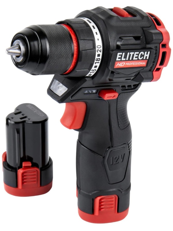 Дрель-шуруповерт ELITECH HD CD 12L2 (E2201.038.01)