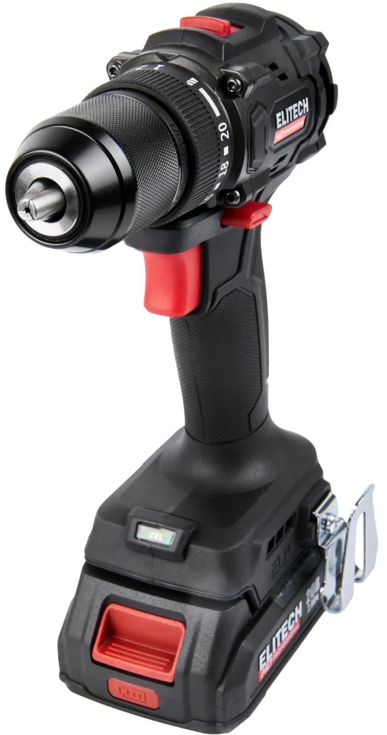 Дрель-шуруповерт ELITECH HD CD 20SL2 (E2201.040.01)