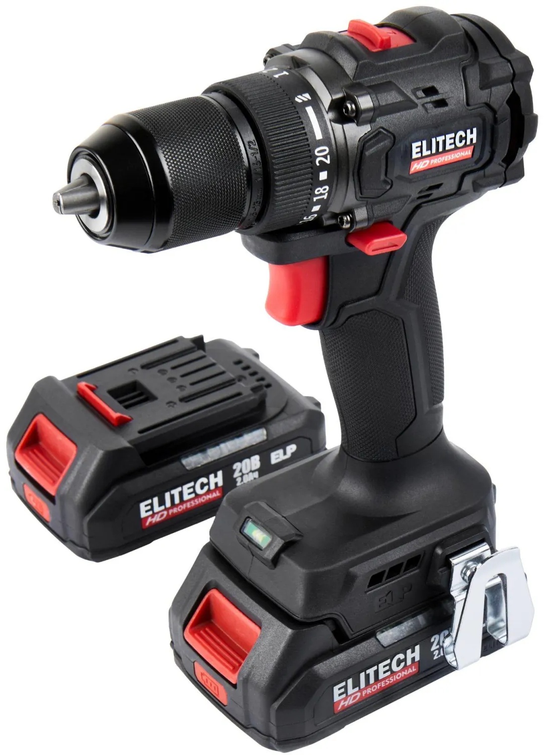 Дрель-шуруповерт ELITECH HD CD 20SL2 (E2201.040.01)