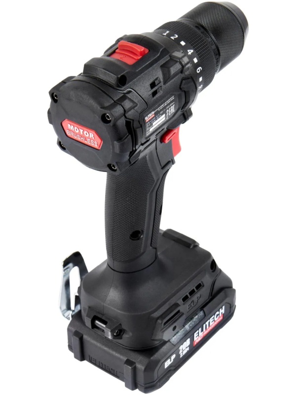 Дрель-шуруповерт ELITECH HD CD 20SL2 (E2201.040.01)