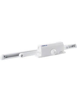 Доводчик ISPARUS SL 440 Slider (от 70 до 130 кг) (бел.) со скольз тягой