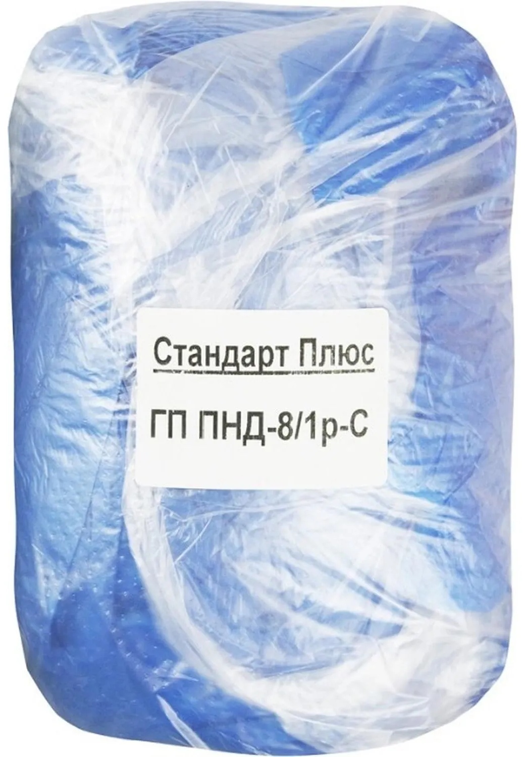 Бахилы одноразовые п/э (3гр.) ГП ПНД-8/1р-С синие 50 пар/уп