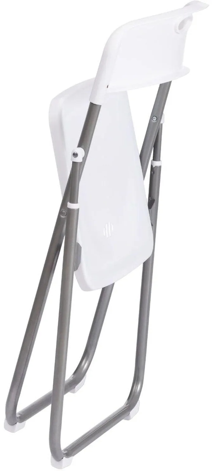 Стул складной FOLDER mod.3017H мет плас 49x46.5x73.5 бел/сер 6шт/уп