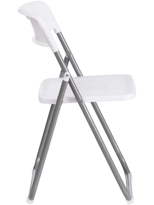 Стул складной FOLDER mod.3017H мет плас 49x46.5x73.5 бел/сер 6шт/уп