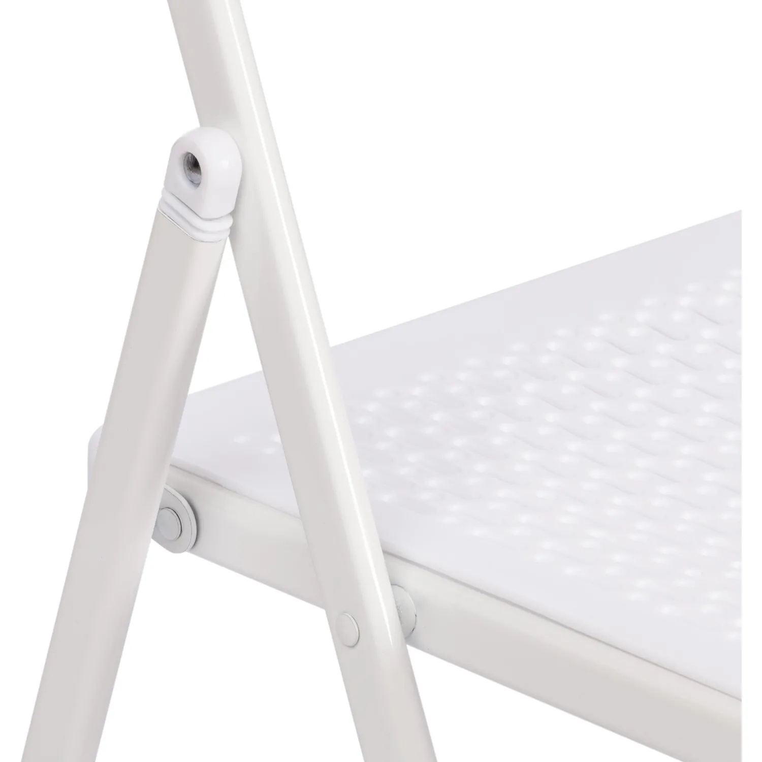 Стул складной FOLDER mod.3016 мет пласт 48,5х48х82,5 белый 6шт/уп