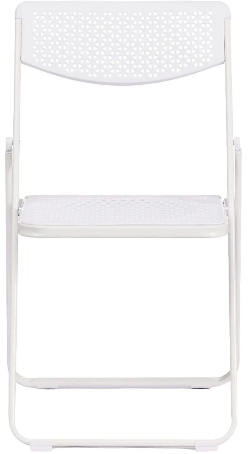 Стул складной FOLDER mod.3016 мет пласт 48,5х48х82,5 белый 6шт/уп