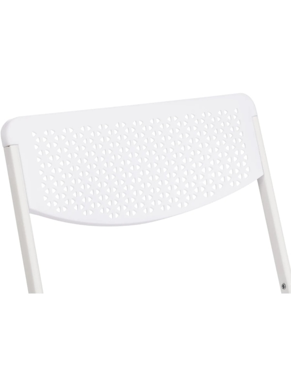 Стул складной FOLDER mod.3016 мет пласт 48,5х48х82,5 белый 6шт/уп