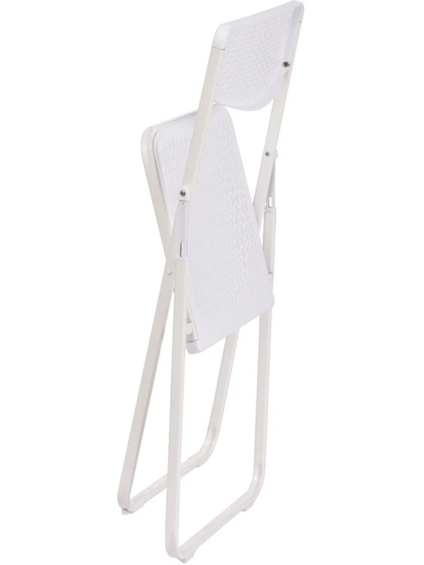 Стул складной FOLDER mod.3016 мет пласт 48,5х48х82,5 белый 6шт/уп