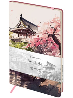 УЦЕНКА - Записная книжка А5 80л. ЛАЙТ, кожзам, Greenwich Line 