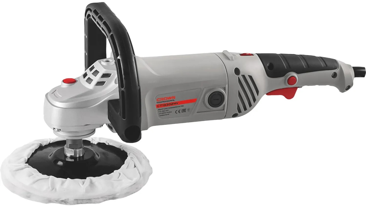 Шлифмашина полировальная CROWN CT13302MV