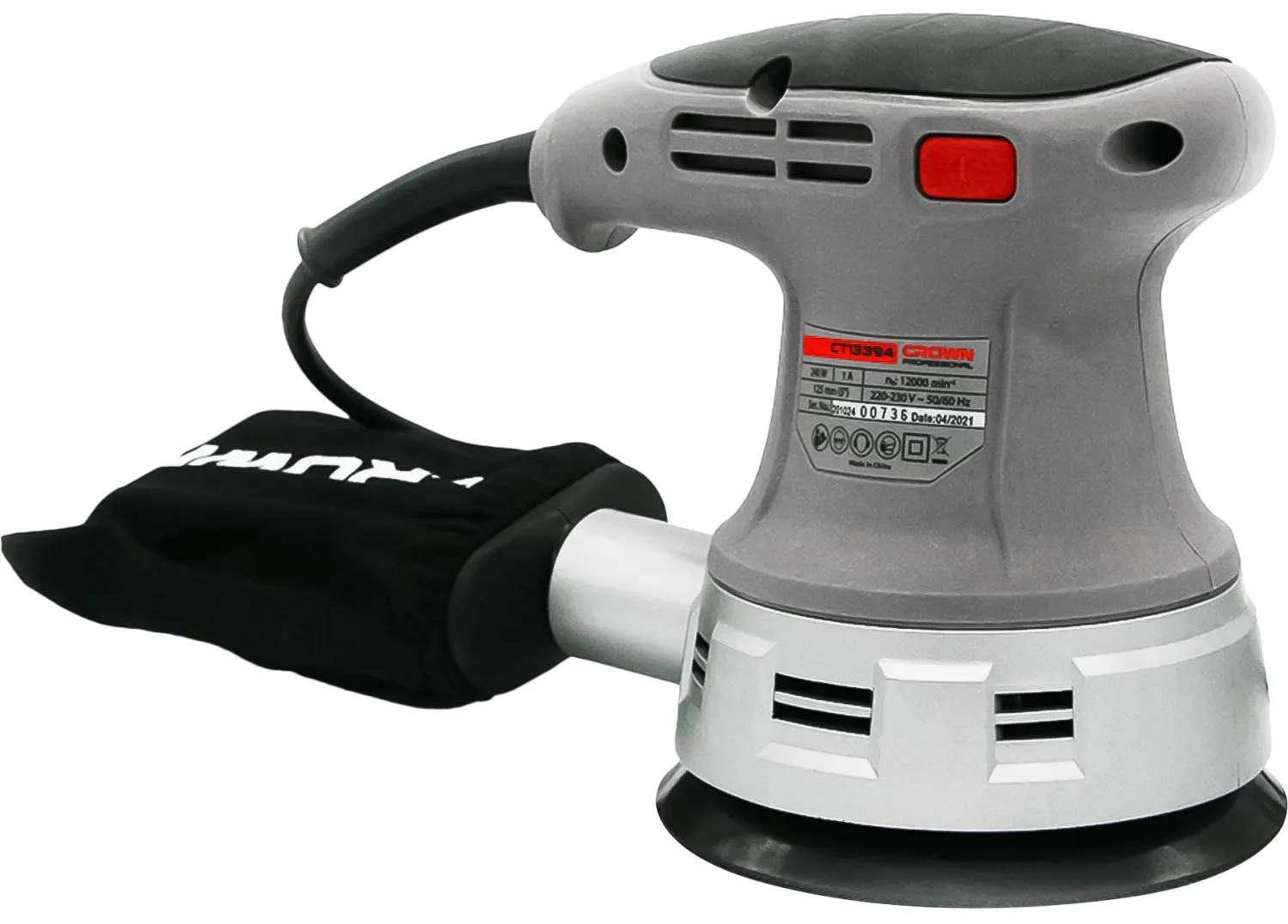 Шлифмашина эксцентриковая CROWN CT13394