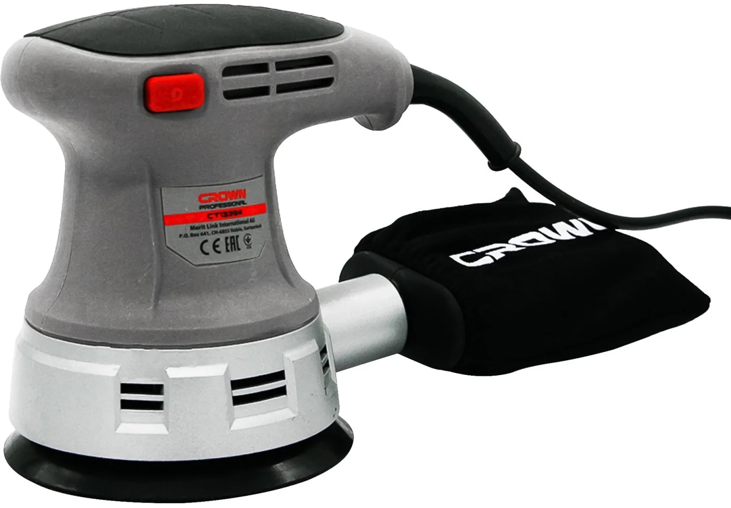Шлифмашина эксцентриковая CROWN CT13394
