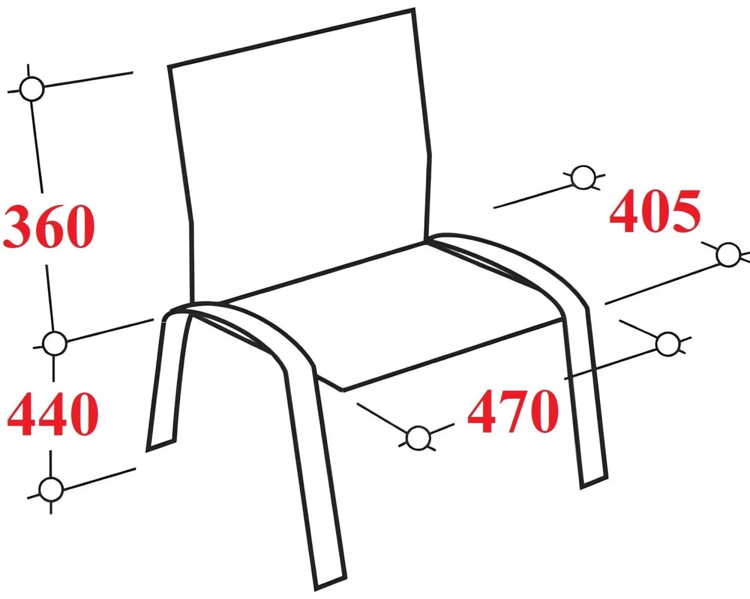Стул 0MX_UA_EChair Rio(ИЗО/ISO) черн, ткань черная С-11