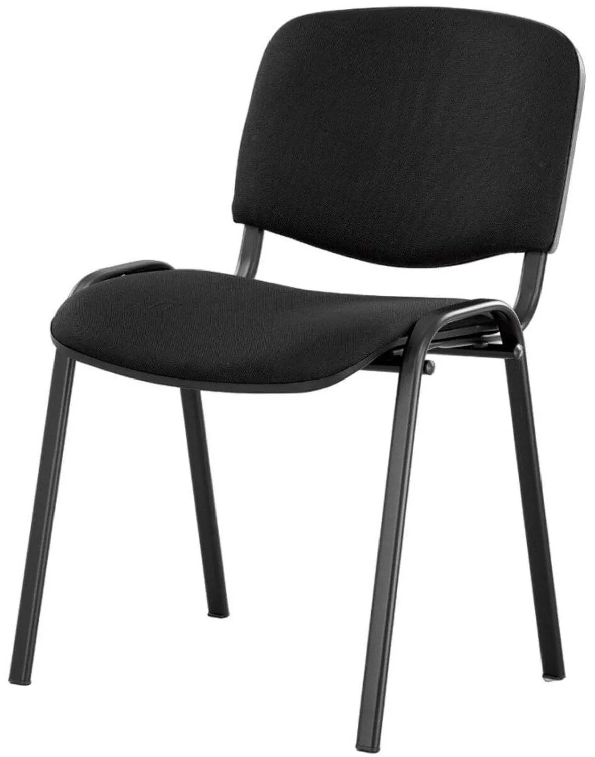 Стул 0MX_UA_EChair Rio(ИЗО/ISO) черн, ткань черная С-11