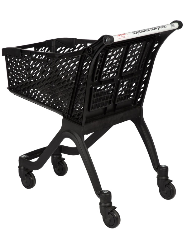 Тележка покупательская REK_Комус Мебель пластиковая Т100