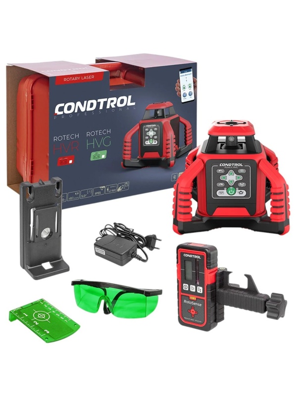 Нивелир лазерный ротационный CONDTROL Roto HVG, 600 метров