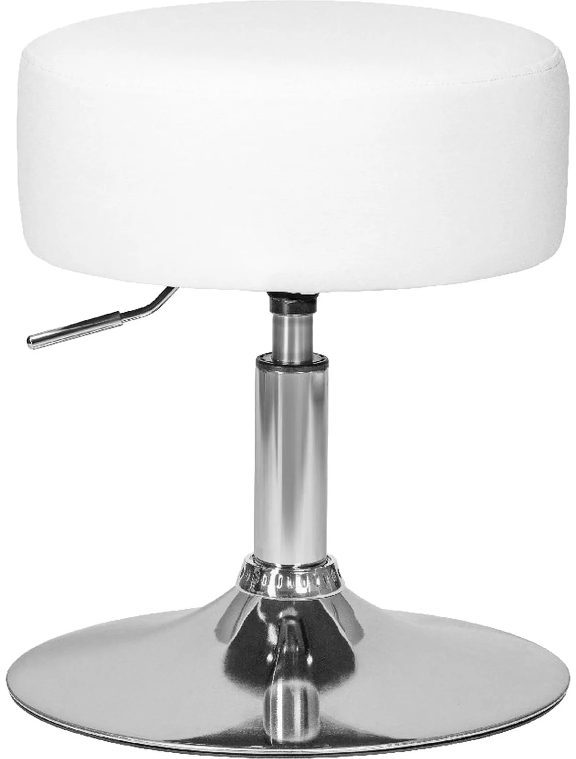 Табурет - Пуф LO_DOBRIN DANNY LM-2050_CH-M_EL белый PU