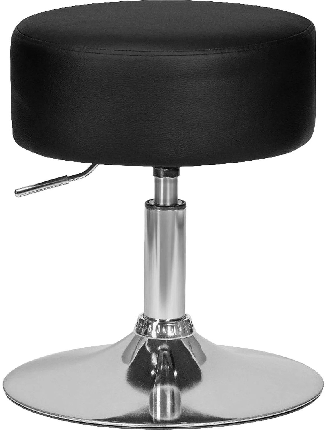 Табурет - Пуф LO_DOBRIN DANNY LM-2050_CH-M_EL черный PU