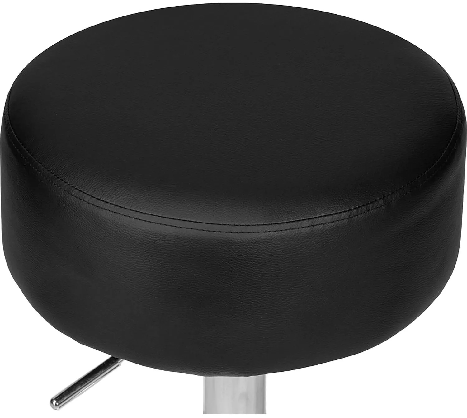 Табурет - Пуф LO_DOBRIN DANNY LM-2050_CH-M_EL черный PU