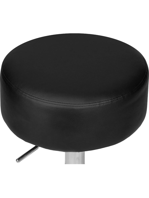 Табурет - Пуф LO_DOBRIN DANNY LM-2050_CH-M_EL черный PU