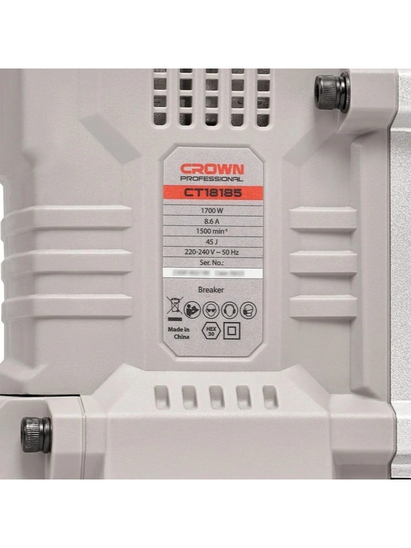 Отбойный молоток CROWN CT18185 BMC