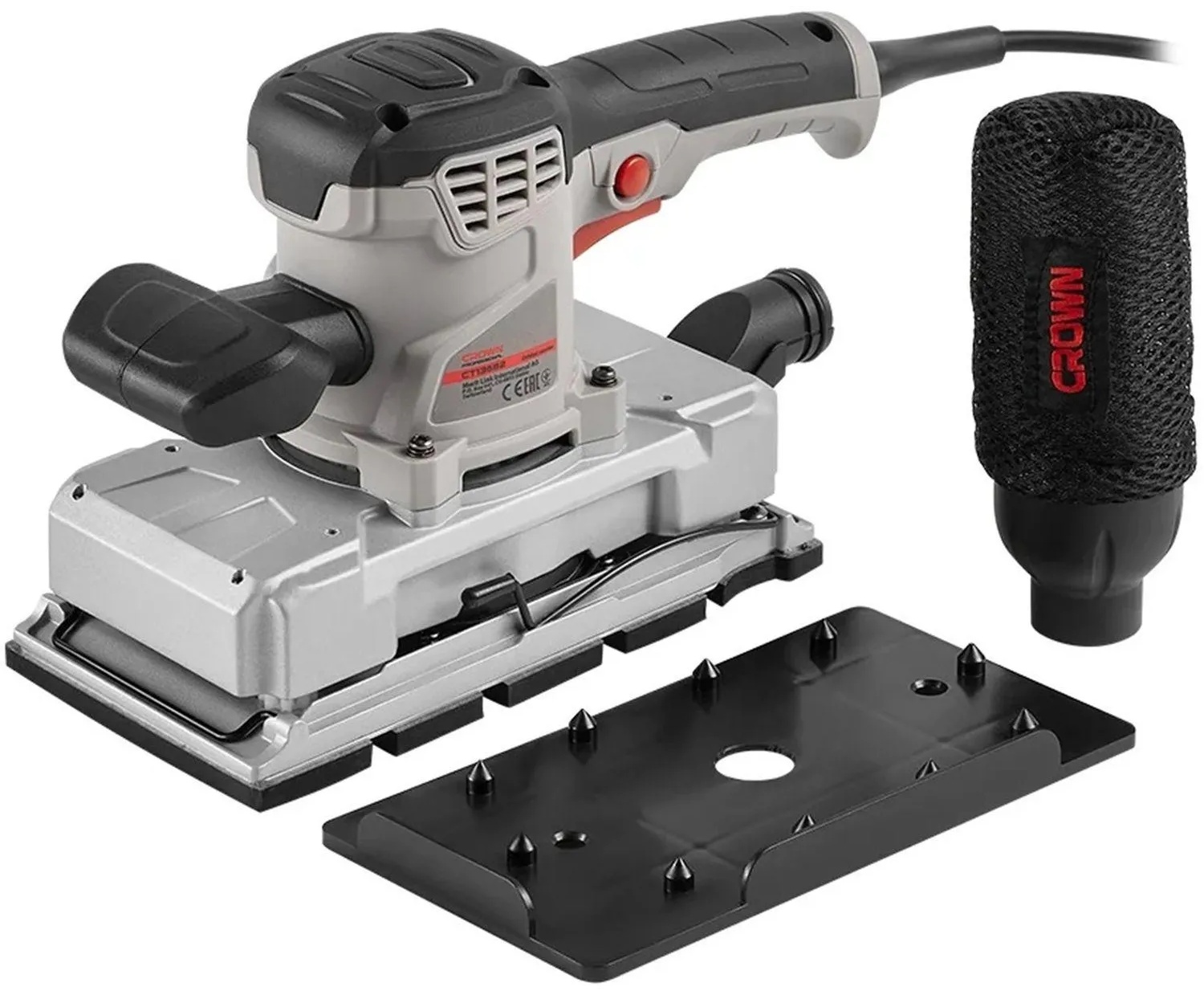 Шлифмашина вибрационная CROWN CT13682