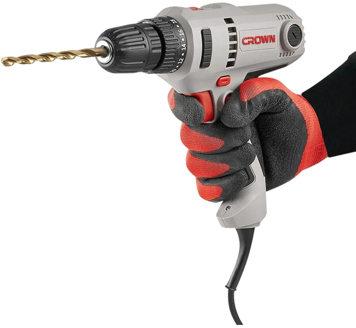 Шуруповерт сетевой CROWN CT10151