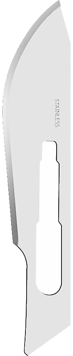 Лезвие для скальпеля стерил. из нерж.стали р-22, RIBBEL 100шт/уп