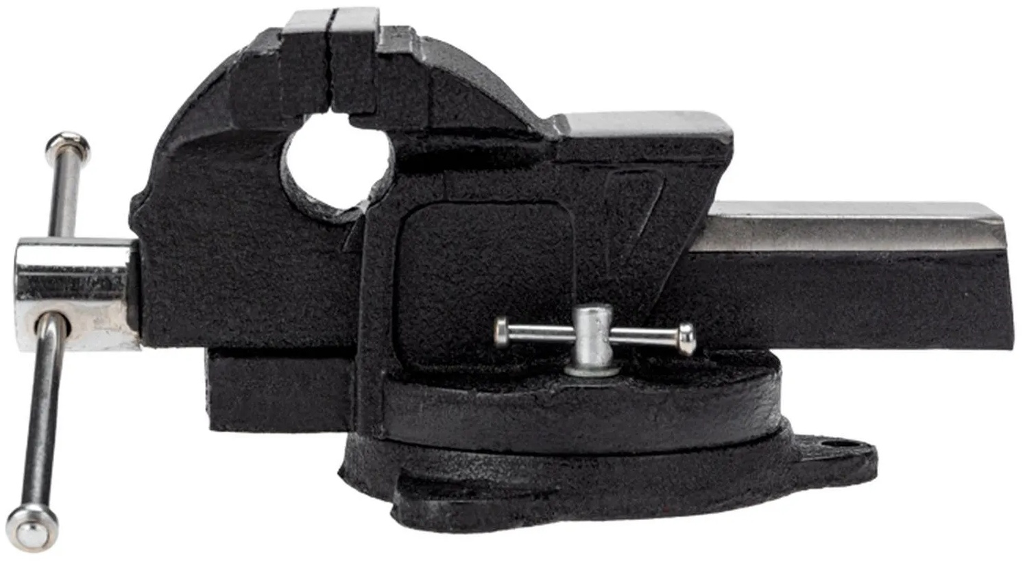 Тиски слесарные 100мм, поворотные, с наковальней KRANZ KR-12-5101