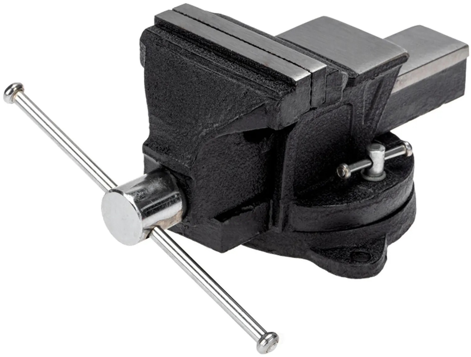 Тиски слесарные 100мм, поворотные, с наковальней KRANZ KR-12-5101